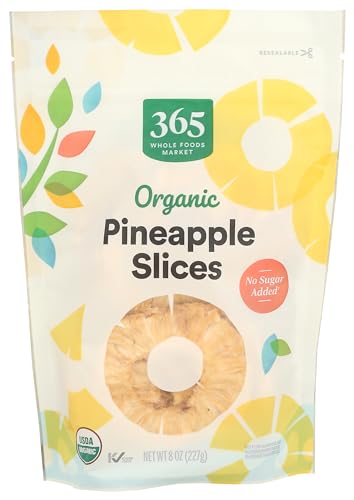 365 By Whole Foods Market Organic Unsweetened Dried Pineapple cover