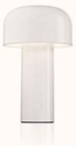 AJITH Bedside Lamps Portable Touch Rechargeable Table Lamp Desktop Decoration Bedroom Night Light (Color White)