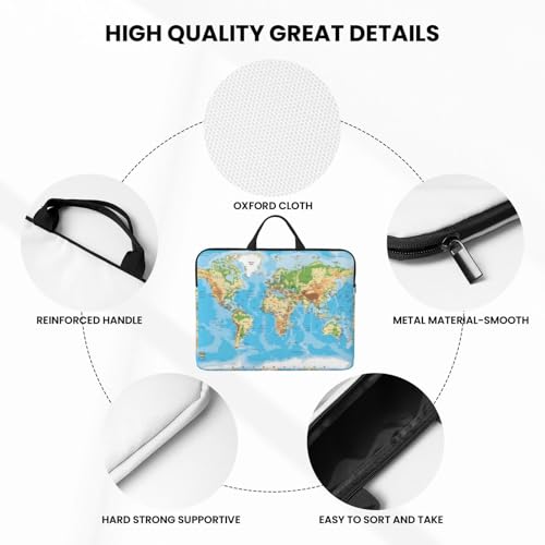 Funda para portátil 14" resistente y con bolsillo accesorio miniatura 4