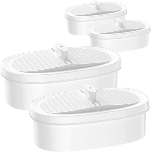 4 Replacement Water Filter for Waterdrop WD-PF-01A Plus Water Filter Cartridges Compatible with All Waterdrop Tank Filtration System NSF Certified reducing impurities Chlorine and Metals