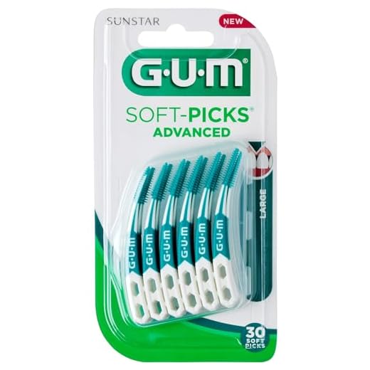GUM SOFT-PICKS Advanced Large, 30 pzas Cepillos interdentales
