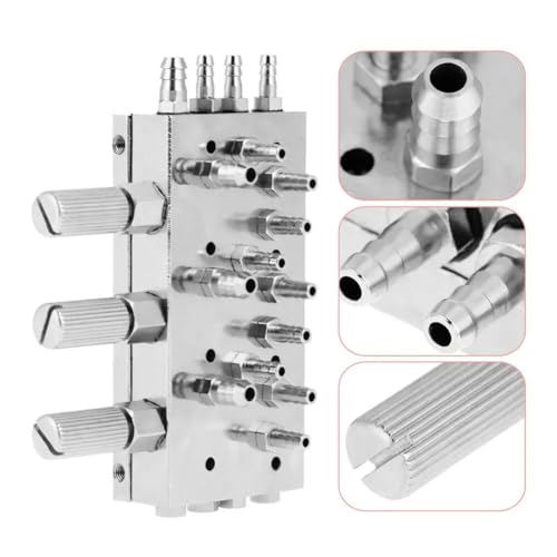 Image of Dental Chair Triple Diaphragm Valve (3-in-1 Valve) is a critical control block assembly