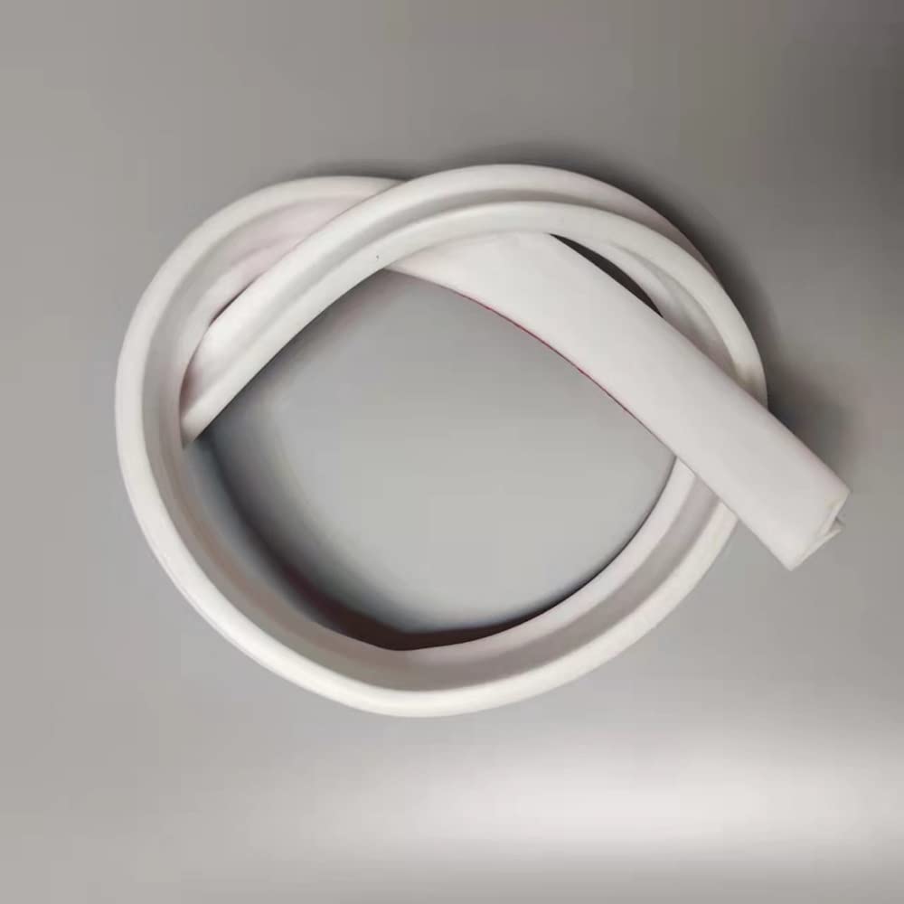 Paratie Antiallagamento Porta Guarnizione Piatto Doccia, Striscia di Contenimento dell'Acqua Curva, Strisce di Tenuta per Bagno E Cucina, Tieni Acqua Entro La Soglia (Color : Grigio, Size : 3m/118 i
