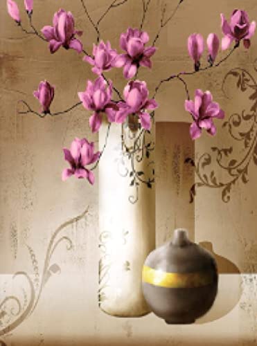 Peinture sur Toile Fleur Moderne Impression Haute Définition