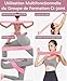 TINRIEF Thigh Trainer Hip Trainer Kegel Exerciser with Resistance Band, Pelvic Floor Trainer, Kegel Trainer for Postpartum Rehabilitation, Trimmer Inner Thigh, Thigh Toner Workout