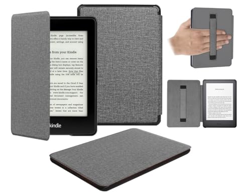 Capa Compatível Com Kindle 11ª Geração 2024 e 2022 (RS23CV e C2V2L3) + Caneta Touch - Rígida Com Alça - Sistema de Hibernação - Fechamento Magnético - ®Youtek