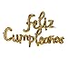 Feliz Cumpleanos Gold Small Letters Conjoined Balloons Feliz Cumpleanos Gold Balloon Happy Birthday Balloons Birthday Banner Decoration Party Decoration Supplies