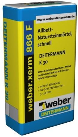 weber. Xerm 866 °F, 20 Kg, Allbett Natural Stone Mortar, Quick Release