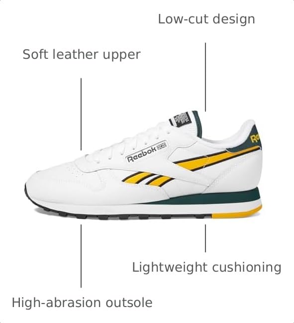 Image of Reebok Court Advance Sneakers for Men - Casual Tennis Mens Shoes Size 6 to 15