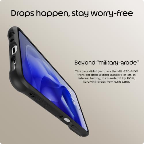 Image of Motorola Moto G Power (2025 /2026) Rugged Protective Case- Black | Precision fit, Military Grade Shock Absorbing Cover for Enhanced Phone Grip, Drop Protection