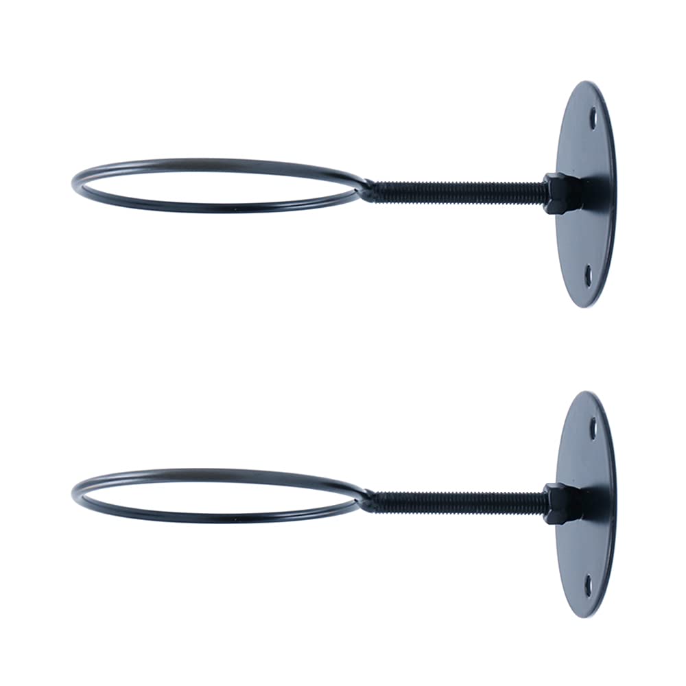 Espositori Da Parete Per Palloni - Set 2 Pezzi, Nero, Per Basket, Calcio, Pallavolo E Rugby - Foto 13