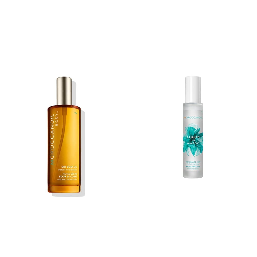 Moroccanoil Aceite Corporal Hidratante Seco, 100ml & Bruma Perfumada para Cabello y Cuerpo