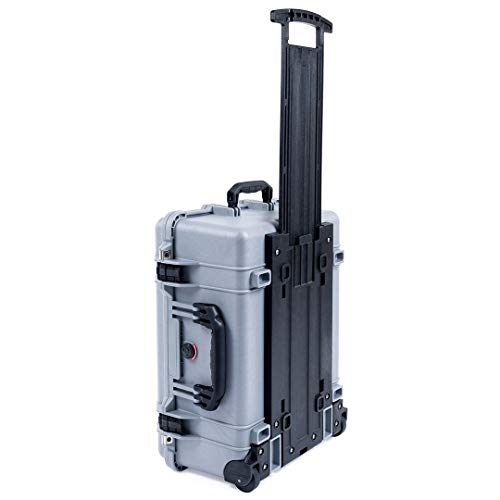 Pelican Silver & Black 1560 Case no Foam/Empty.