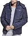 Produktbild Urban Classics Herren Hooded Puffer Jacket with Quilted Interior Jacke, Navy, 5XL