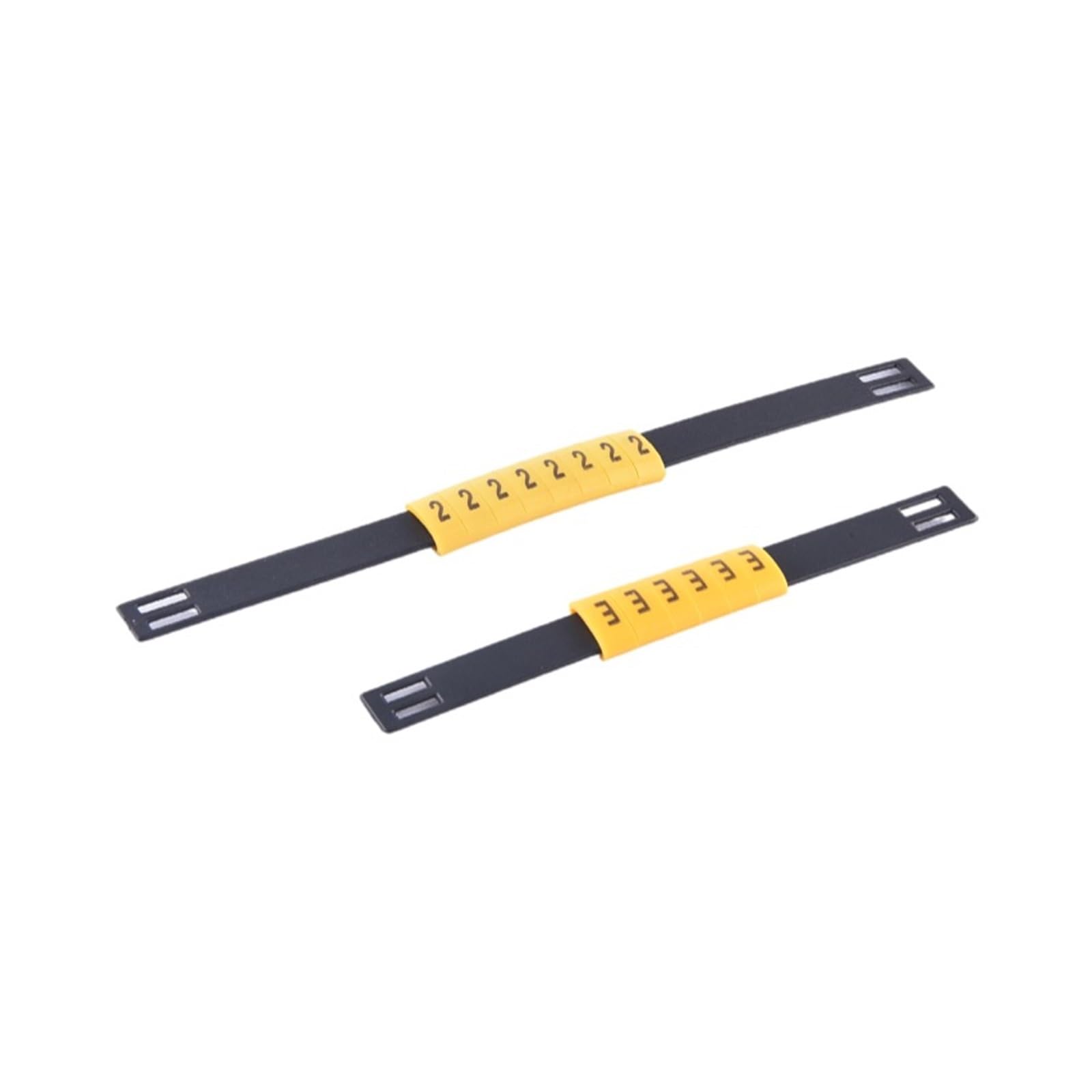 Étiquette Cable Marqueurs de câbles plats EC-J, lettres et étiquettes pour Gestion des Câbles(EC-J(A-Z))