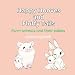 Produktbild Happy Hooves and Fluffy Tales: Farm Animals and their Babies Coloring Book