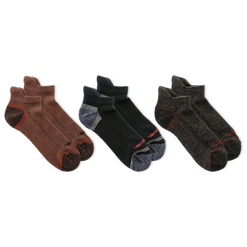 Image of Merrell Unisex Adult Cushioned Low Cut Tab Socks (3-Pair)