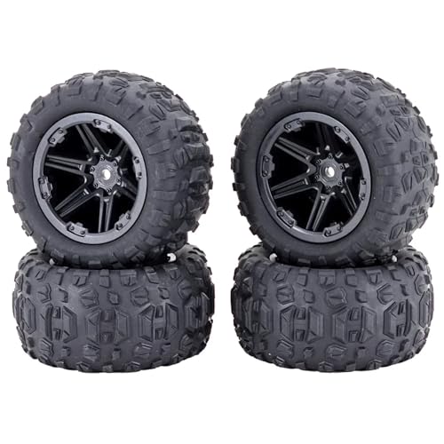 Pneus Hexagonaux Caoutchouc Roues RC : Évitez le Patinage de Votre MJX 16210 SCY 16101
