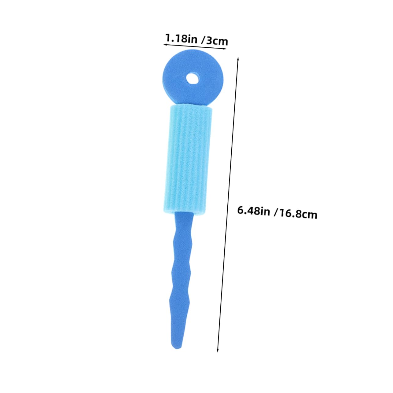 Ipetboom 30Pcs Flexible Sponge Hair Rollers for Curls Soft Hair Curling Rods for Short Long Hair Versatile Hair Styling Tools for Medium Hair Heatless Curlers for All Occasions