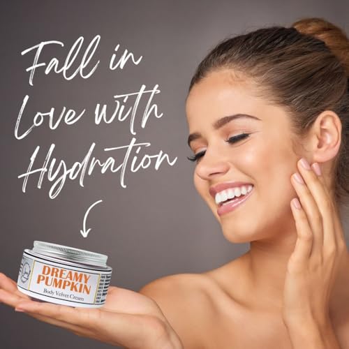 Nature Skin Shop Perfect Pumpkin Body Butter, Rich Moisturizer for Dry Skin with Shea Butter, Cozy Autumn Scent of Pumpkin Spice