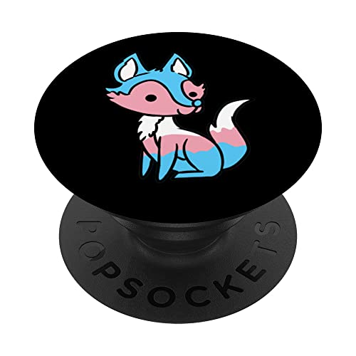 Transgender Fox Trans Pride PopSockets Swappable PopGrip