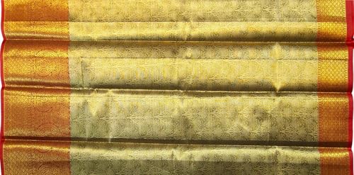 Image of VFCollections Women's Kanchipuram Silk Pure Pattu Sarees With Blouse