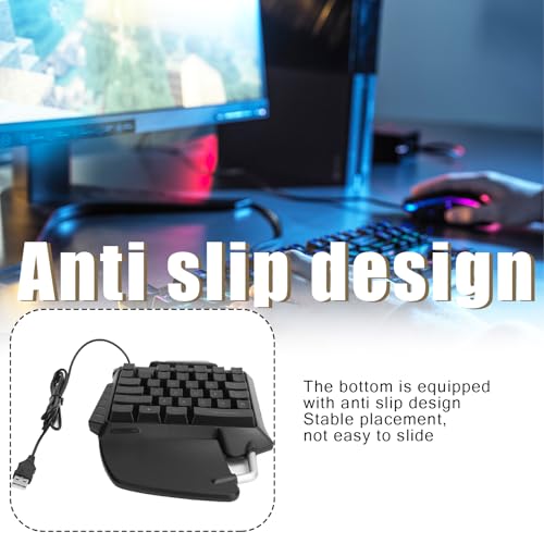 Teclado Mecánico Portátil 35 Teclas USB Cable miniatura 7