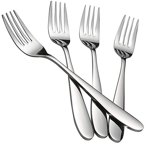 Kekow Serving Fork Set, 8-Piece Stainless Steel Buffet Serving Fork, 9.37-INCH, F