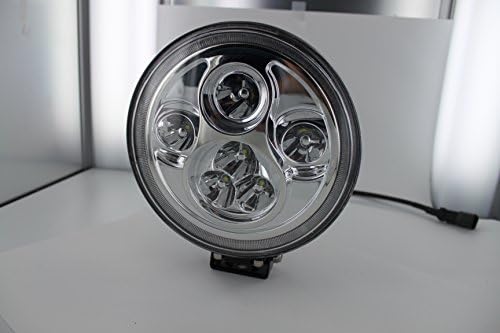 LuxWurx 60 W CREE 6 LED Round Light COMBO Pattern