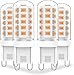 Produktbild Aegislogic G9 LED Dimmbar Leuchtmittel 5W Ersatz für 40W G9 Halogenlampe,G9 LED warmweiß 2700K 450LM G9 Birne Leuchtmittel Stiftsocke, Kein Flackern, AC 220-240V Hell 360° Abstrahlwinkel, 4er Pack
