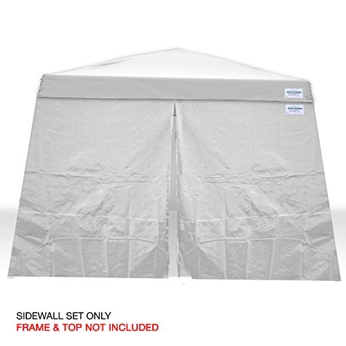 Caravan Canopy 11007812014 Set for 64 sq.ft. V-Series Slant Leg 10x10 Canopy sidewalls