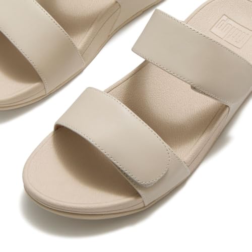 Image of FitFlop Women's Lulu Adjustable Leather Slides