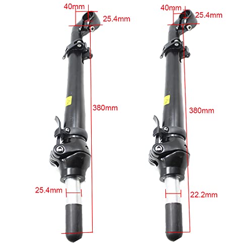 Senqi BSZ004-22.2BK Handlebars Folding Bike Stem Quick-Release Aluminum Alloy Adjustable Stem thumb #2