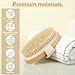 10 Pcs Dry Brushes for Body Dry Brushing Body Brush Exfoliating Brush for Shower Bath Back Circulation Improvement Dead Skin Remove Beauty Exfoliator