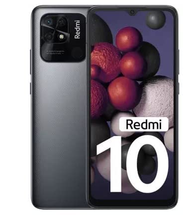 Image of Redmi 10 (Midnight Black, 4GB RAM, 64GB Storage)