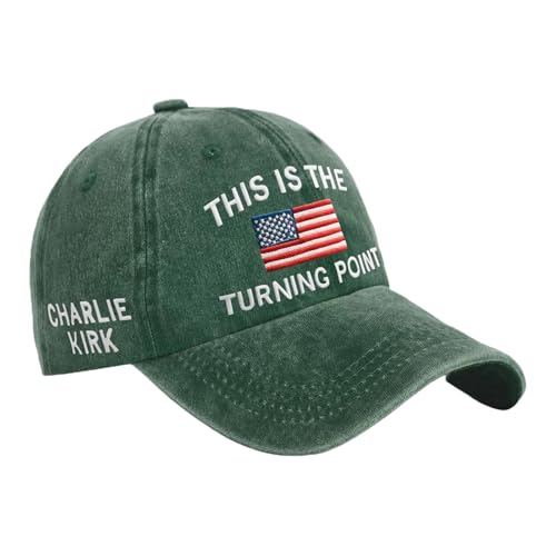 Charlie Kirk Hats for Men Turning Point USA Hat A True Patriot Charlie Kirk 2025 Hats Freedom Republican Memorial Tribute Charlie 2025 USA Flag Baseball Caps