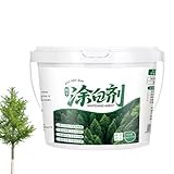 Generisch Schutzanstrich Für Bäume,525ml Schutzmittel Für Holzweißanstrich,Weißfarbe für Bäume - Für Außenbereich Garten Landschaft Farm Forstwirtschaft Hof Hinterhof