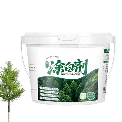 Tree White Paint - 525ml Wood Whitewash Agent,Winter Tree White Agent,for Outdoor Fence Garden Farm Forestry Yard Greenhouse