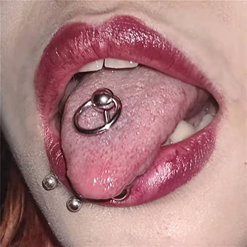 2�s�[�X�S�V�b�N�`�^����X�^�b�h�T�[�N���o�[�x���{�[���s�A�X�ナ���O�����j���{�f�B�W���G���[��l�C�� (Main Stone Color : Rod length 12mm, Metal color : Steel Color)