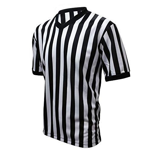 image for PRO FIT Official Referee Jersey V-Neck Shirt Officiating Jersey Basket