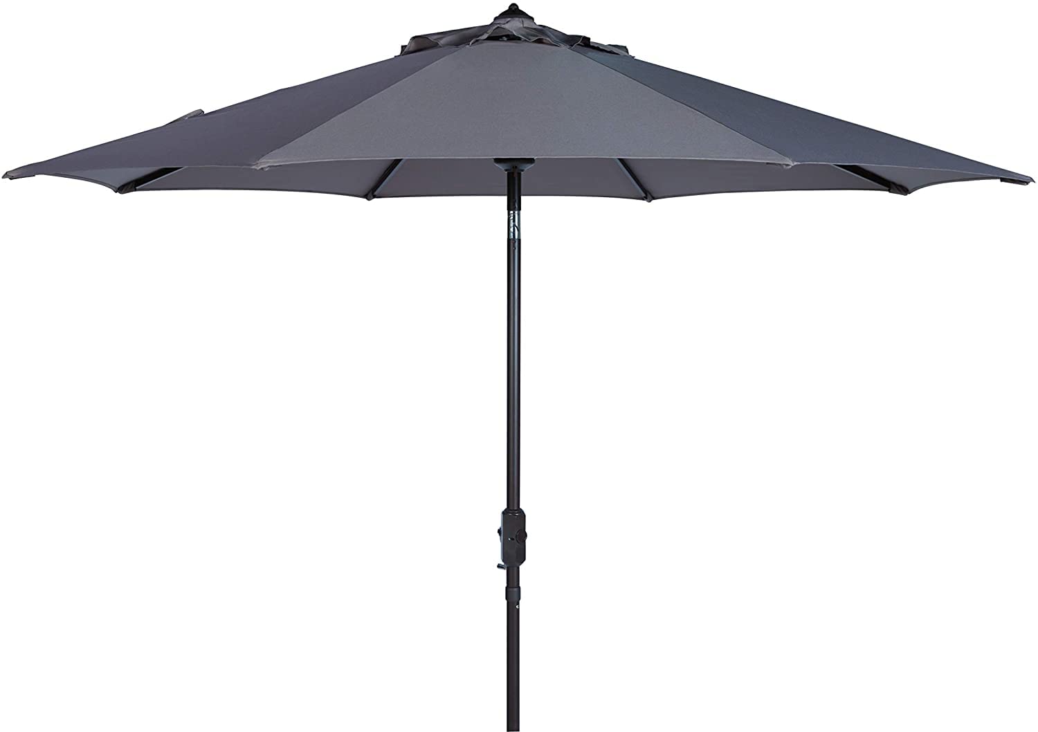 Bayside21 Patio Umbrella Replacement Canopy for 9ft 8 Ribs Spuncrylic Fabric Replacement Umbrella Canopy (Spuncrylic Granite)