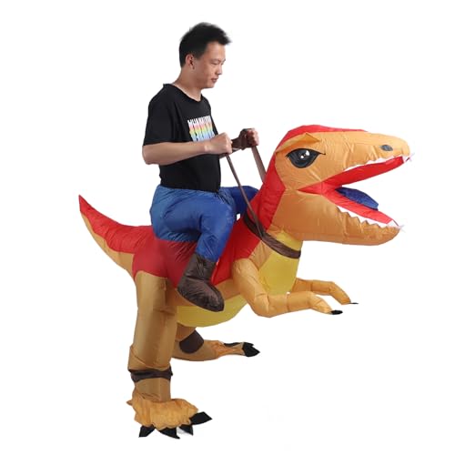 Costume de dinosaure gonflable adulte tenue drôle pour défilés et festivals