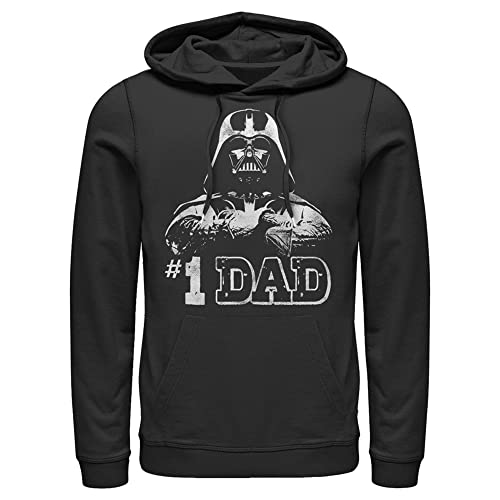 STAR WARS Numero Uno Mens Pullover Hoodie Black X-Large