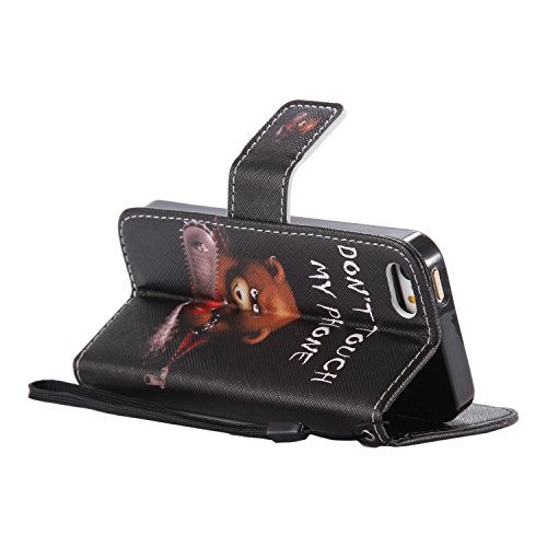 PU Pelle Cover Strass Case Custodia Cover di