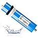 TANGER 3013-600 GPD Membrana Osmosi Inversa,Film Secco Filtro da 0,0001 Micron Filtro di Ricambio Universale per Purificatore di Acqua Potabile, Confezione da 1 Pezzo (600 GPD)