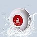 Daytech Caregiver Pager Call Button for Elderly Emergency Call Button Home Alert System Alarm for Elderly Seniors Patient Nurse Call System 1Receiver 1Call Button 1Doorbell