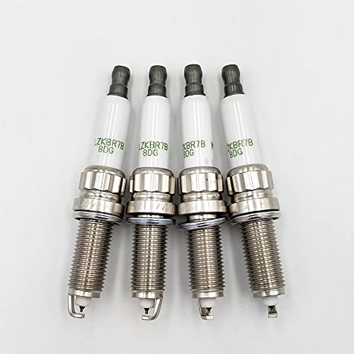 Bougies d'allumage ILZKBR7B8DG lot de 4 pièces pour moteur voiture
