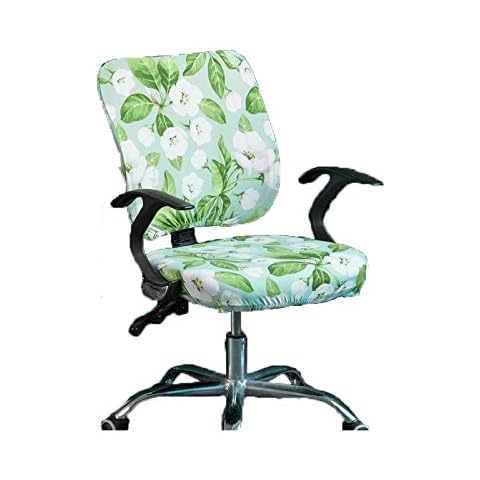 wonderfulwu Stretch Chair Covers Spandex Office Computer Chair Cover Removable Washable Rotate Swivel Chair Protective Covers (Z6) Cover