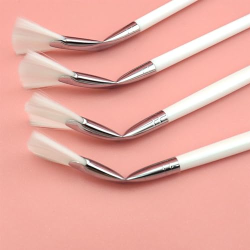Ysyqkn 3x Fan Brush Makeup Brush Eye Shadow Brush Lifted Effects Smooth Eyelash