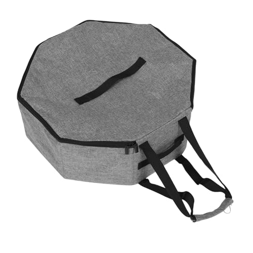 KOMBIUDA Travel Hat Organizer Case Large Hat Storage Bag for Women Men with Convenient Handle